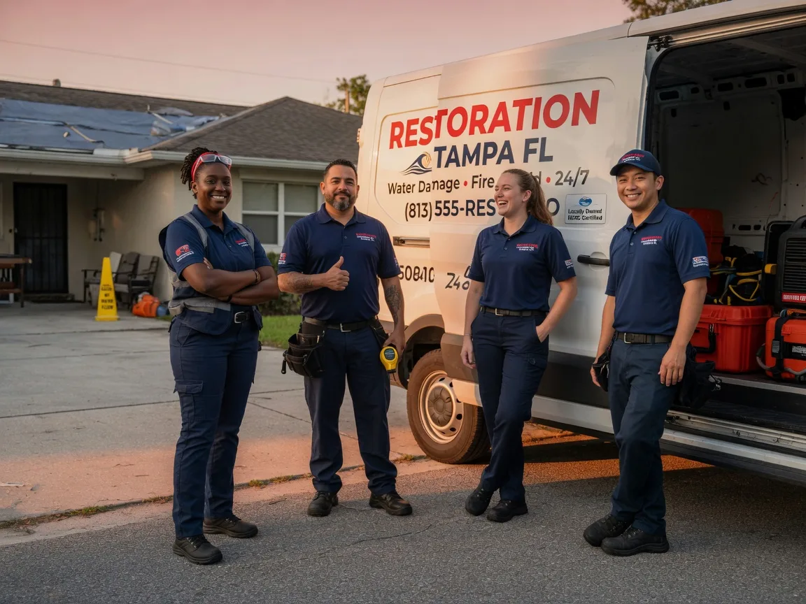 Water Damage Restoration company in New Sweden, ME